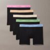 Bóxers ajustados de algodón Cotton Stretch Pride, paquete de 5 Bóxers ajustados de algodón Cotton Stretch Pride, paquete de 5