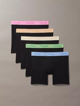 Bóxers ajustados de algodón Cotton Stretch Pride, paquete de 5