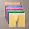 Bóxers ajustados de algodón Cotton Stretch Pride, paquete de 5 Bóxers ajustados de algodón Cotton Stretch Pride, paquete de 5