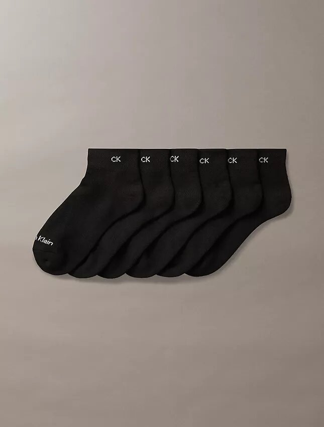 Calcetines básicos acolchados de media caña, paquete de 6 Calcetines básicos acolchados de media caña, paquete de 6
