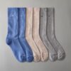 Calcetines básicos de caña media, paquete de 6