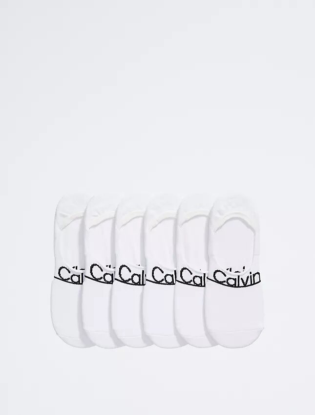 Calcetines de interior de punto liso, paquete de 6 Calcetines de interior de punto liso, paquete de 6