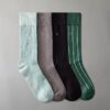 Calcetines de vestir de algodón peinado, paquete de 4 Calcetines de vestir de algodón peinado, paquete de 4