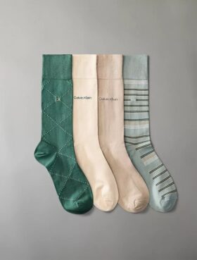 Calcetines de vestir de mezcla de Modal, paquete de 4