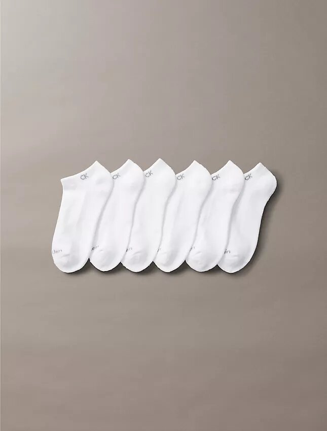 Calcetines invisibles acolchados básicos, paquete de 6 Calcetines invisibles acolchados básicos, paquete de 6