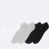 Calcetines invisibles acolchados básicos, paquete de 6 Calcetines invisibles acolchados básicos, paquete de 6