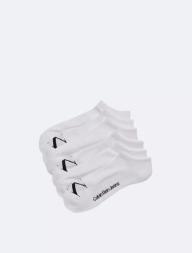 Calcetines invisibles acolchados con logotipo, paquete de 6