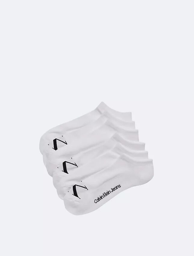 Calcetines invisibles acolchados con logotipo, paquete de 6 Calcetines invisibles acolchados con logotipo, paquete de 6
