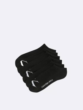 Calcetines invisibles acolchados con logotipo, paquete de 6