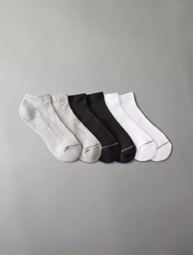 Calcetines invisibles clásicos, paquete de 6