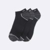Calcetines invisibles de Microfiber de alto rendimiento, paquete de 3