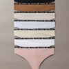 Calzoncillos Thong modernos Calvin Klein 1996 de Cotton Stretch, paquete de 7