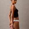 Calzoncillos Thong modernos Calvin Klein 1996 de Cotton Stretch, paquete de 7