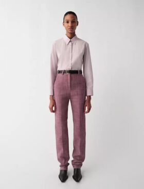 Camisa ajustada con botones Daisy