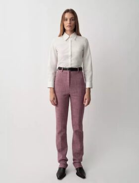Camisa ajustada con botones Daisy