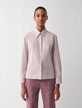 Camisa ajustada con botones Daisy