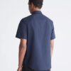 Camisa ajustada de Cotton Stretch con botones