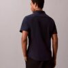 Camisa ajustada de Cotton Stretch con botones