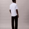 Camisa ajustada de Cotton Stretch con botones