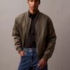 Camisa ajustada de Cotton Stretch con botones