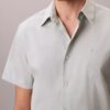 Camisa clásica con botones de Cotton Stretch Camisa clásica con botones de Cotton Stretch