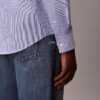 Camisa clásica con botones de rayas de Cotton Stretch Camisa clásica con botones de rayas de Cotton Stretch