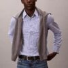 Camisa clásica con botones de rayas de Cotton Stretch Camisa clásica con botones de rayas de Cotton Stretch