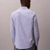 Camisa clásica con botones de rayas de Cotton Stretch Camisa clásica con botones de rayas de Cotton Stretch
