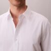 Camisa clásica con botones de seersucker Camisa clásica con botones de seersucker
