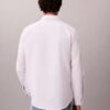 Camisa clásica de algodón elástico a rayas con cuello abotonado Camisa clásica de algodón elástico a rayas con cuello abotonado