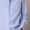 Camisa clásica de popelín lavado con botones Camisa clásica de popelín lavado con botones