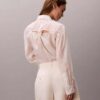 Camisa clásica de voile con botones Camisa clásica de voile con botones