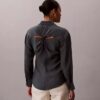 Camisa clásica de voile con botones Camisa clásica de voile con botones