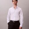 Camisa clásica elástica con botones Camisa clásica elástica con botones