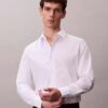 Camisa clásica elástica con botones Camisa clásica elástica con botones