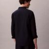 Camisa clásica elástica con botones Camisa clásica elástica con botones