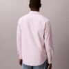 Camisa clásica lisa Oxford con botones