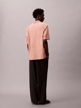 Camisa clásica Oxford a rayas con botones