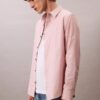 Camisa clásica Oxford a rayas con botones Camisa clásica Oxford a rayas con botones