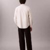 Camisa clásica Oxford a rayas con botones
