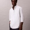 Camisa clásica Oxford a rayas con botones