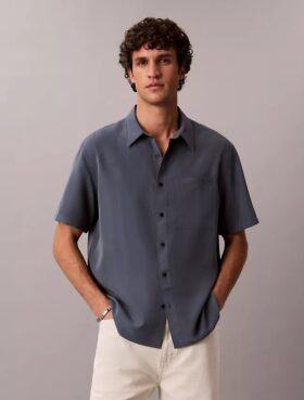Camisa cómoda de mezcla de Modal