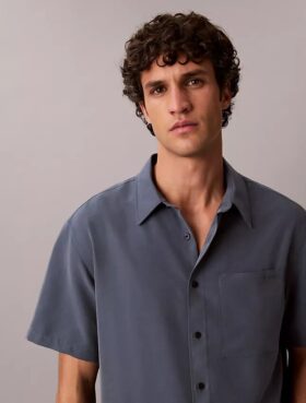 Camisa cómoda de mezcla de Modal