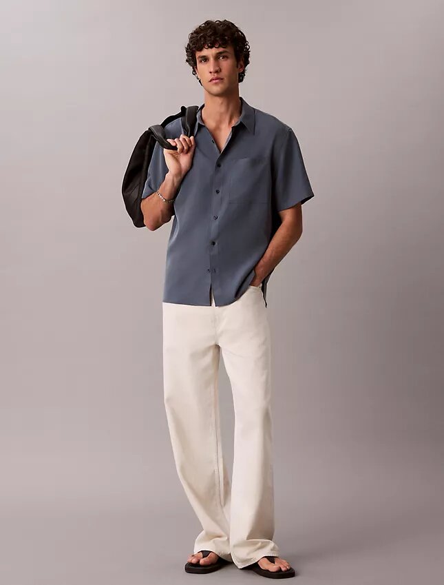 Camisa cómoda de mezcla de Modal Camisa cómoda de mezcla de Modal