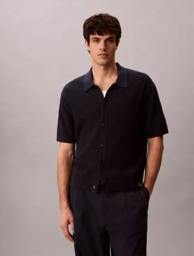 Camisa de algodón con botones