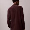 Camisa de campamento con botones, suave y de corte holgado