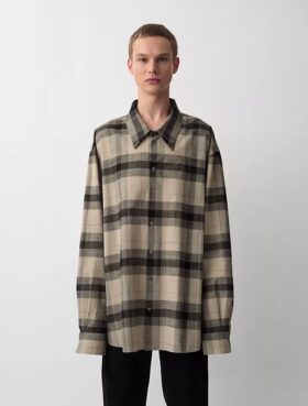 Camisa de cuadros con botones Blakely