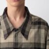 Camisa de cuadros con botones Blakely