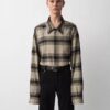 Camisa de cuadros con botones Blakely