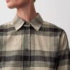 Camisa de cuadros Scarlett con botones Camisa de cuadros Scarlett con botones